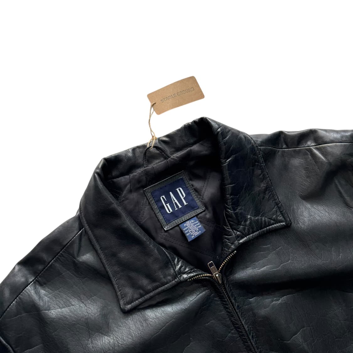 [105~110] 올드갭 레더 자켓 상품이미지2