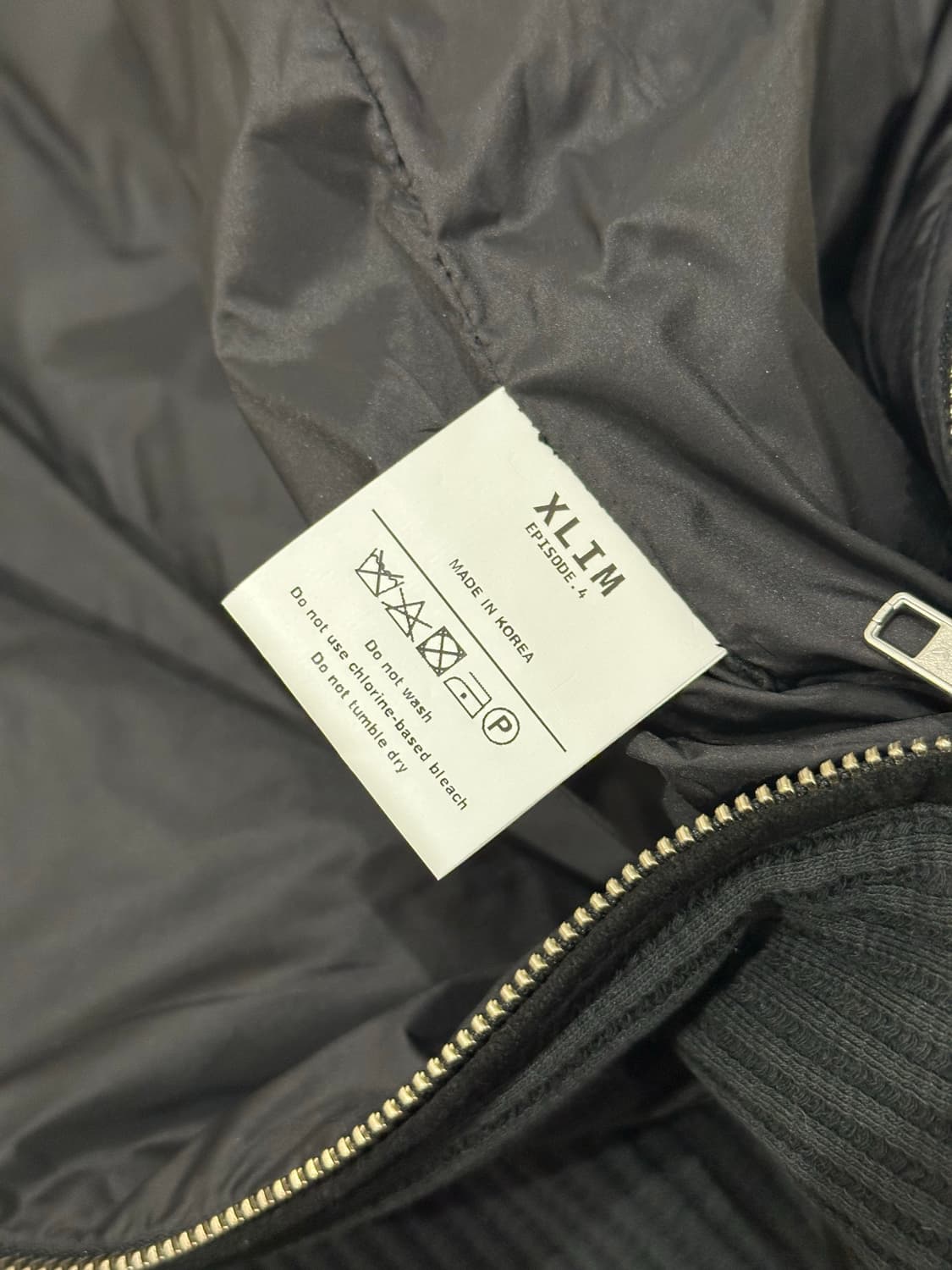 [XLIM] EP.4 02 DOWN VEST BLACK 상품이미지5