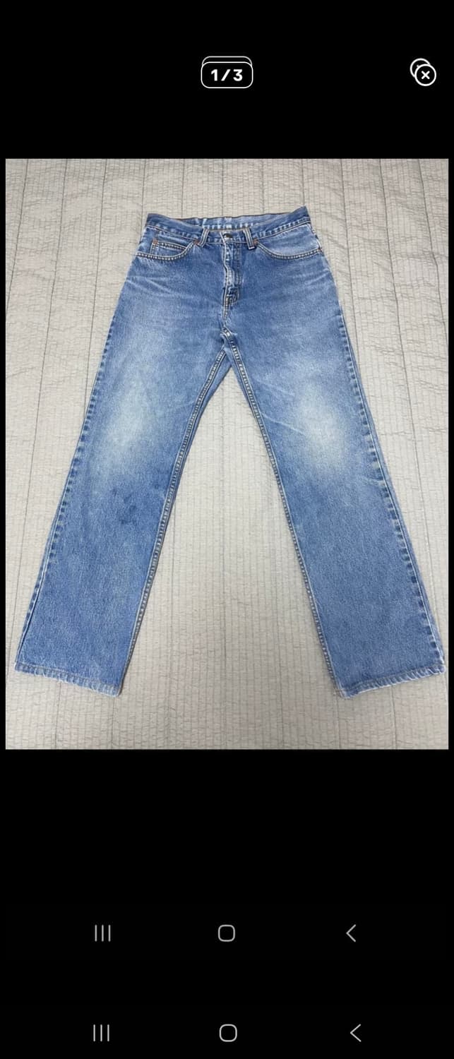 [빈티지]리바이스 오랜지탭 206 / 허리반품 40cm 상품이미지1