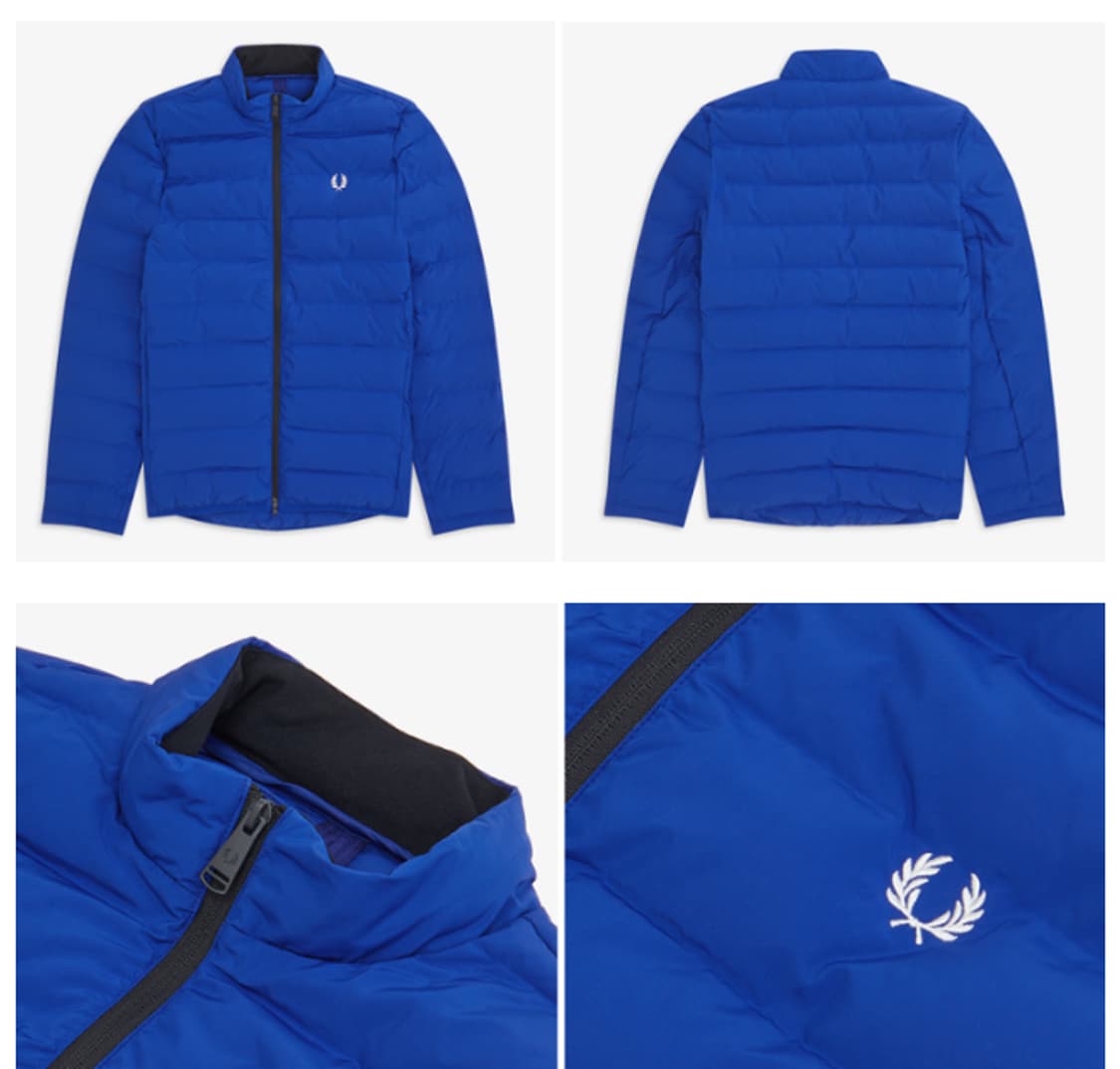 프레드페리 경량패딩 XL, 2회 착용 하자없음 상품이미지2