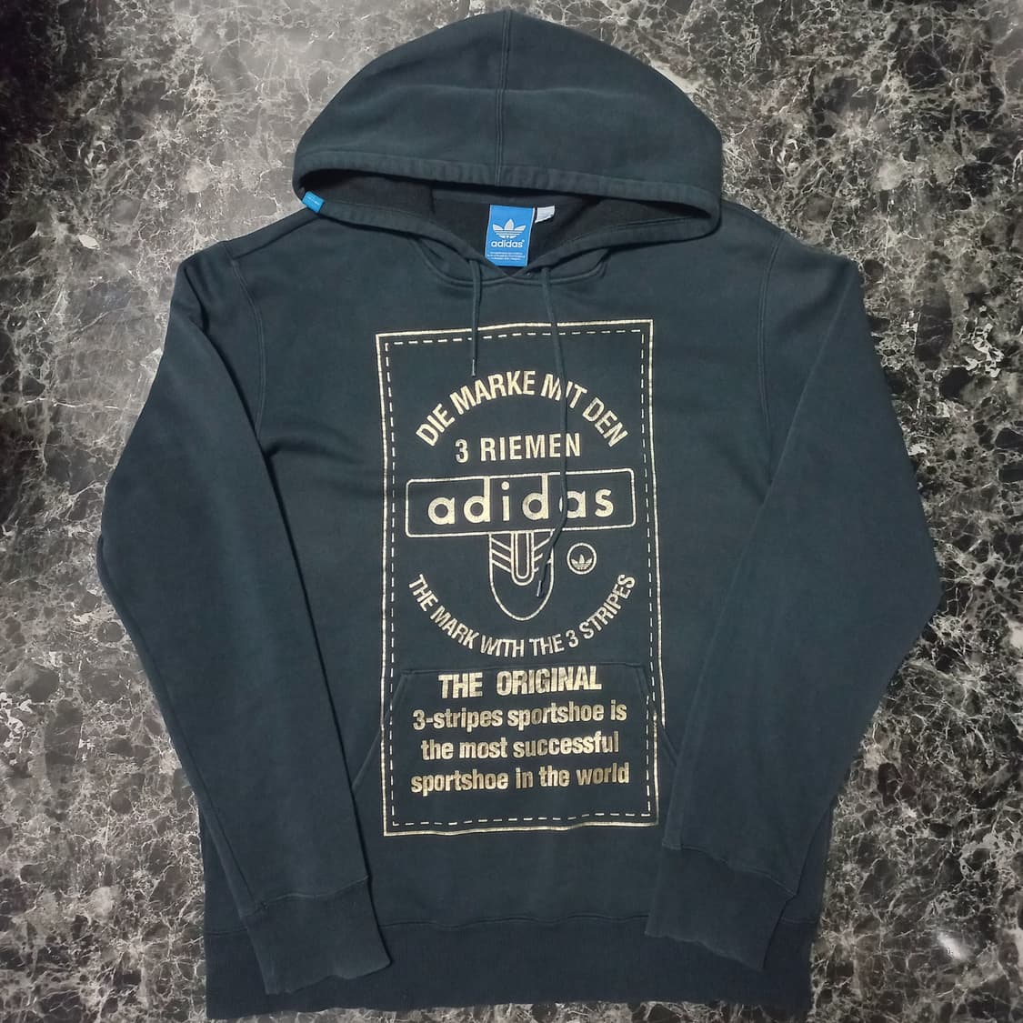 아디다스 오리지널 골드 프린팅 후드 상품이미지1