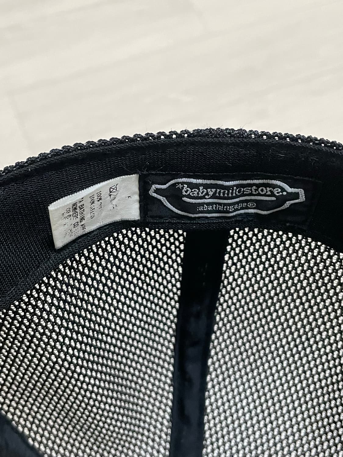 베이프 마일로 카우스 메쉬캡 상품이미지3