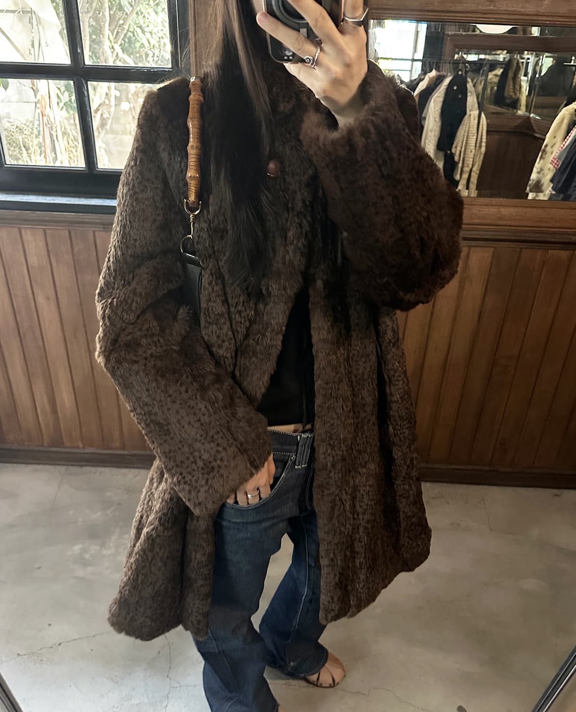 JPV reversible mink half coat 상품이미지2