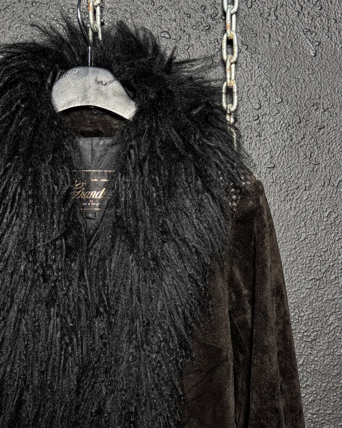 MAP & CO – Fur Collar Suede Long Coat 상품이미지3