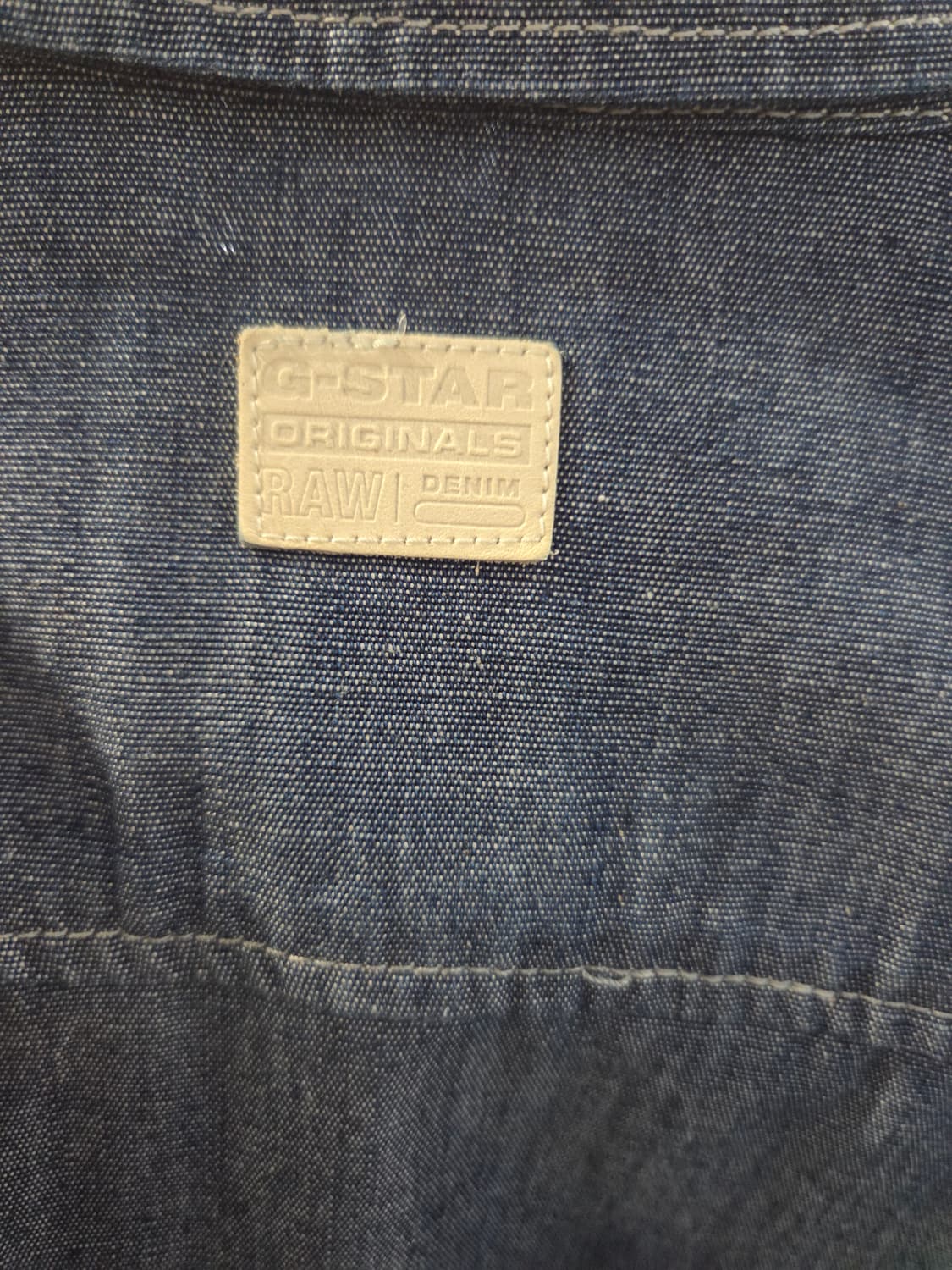 G-STAR 데님 셔츠 자켓 남방 긴팔 블루XS(디피용) 상품이미지5