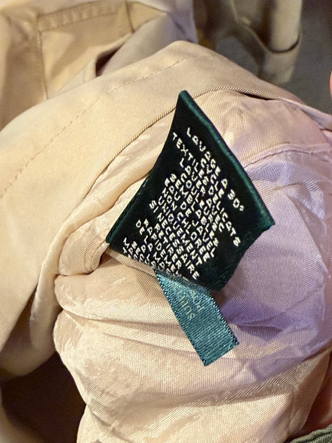 랄프로렌 베이지 트렌치 코트 상품이미지3