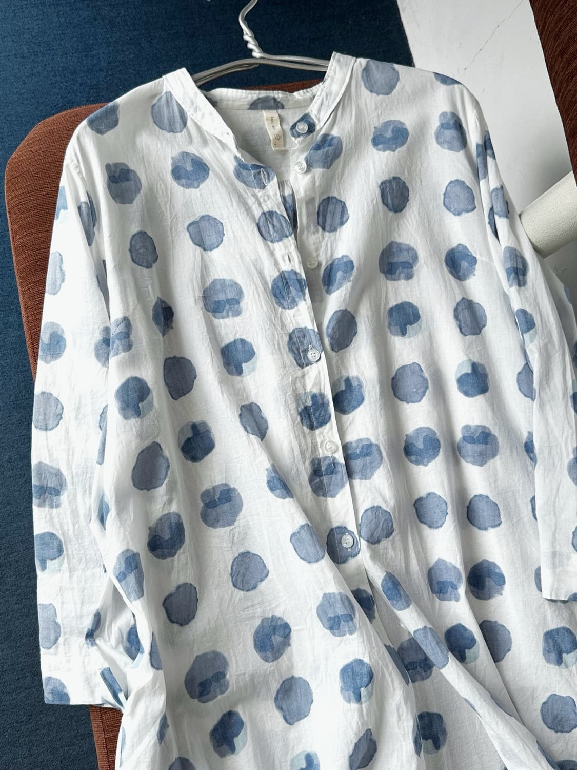  Sheer cotton design pattern onepiece 상품이미지6