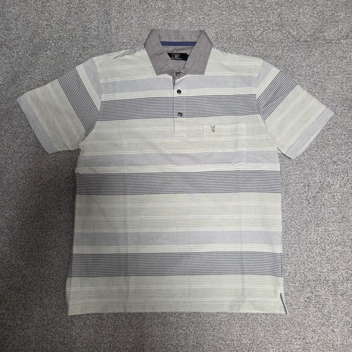 Play Boy 카라넥 반팔 티셔츠 L(100) 상품이미지1