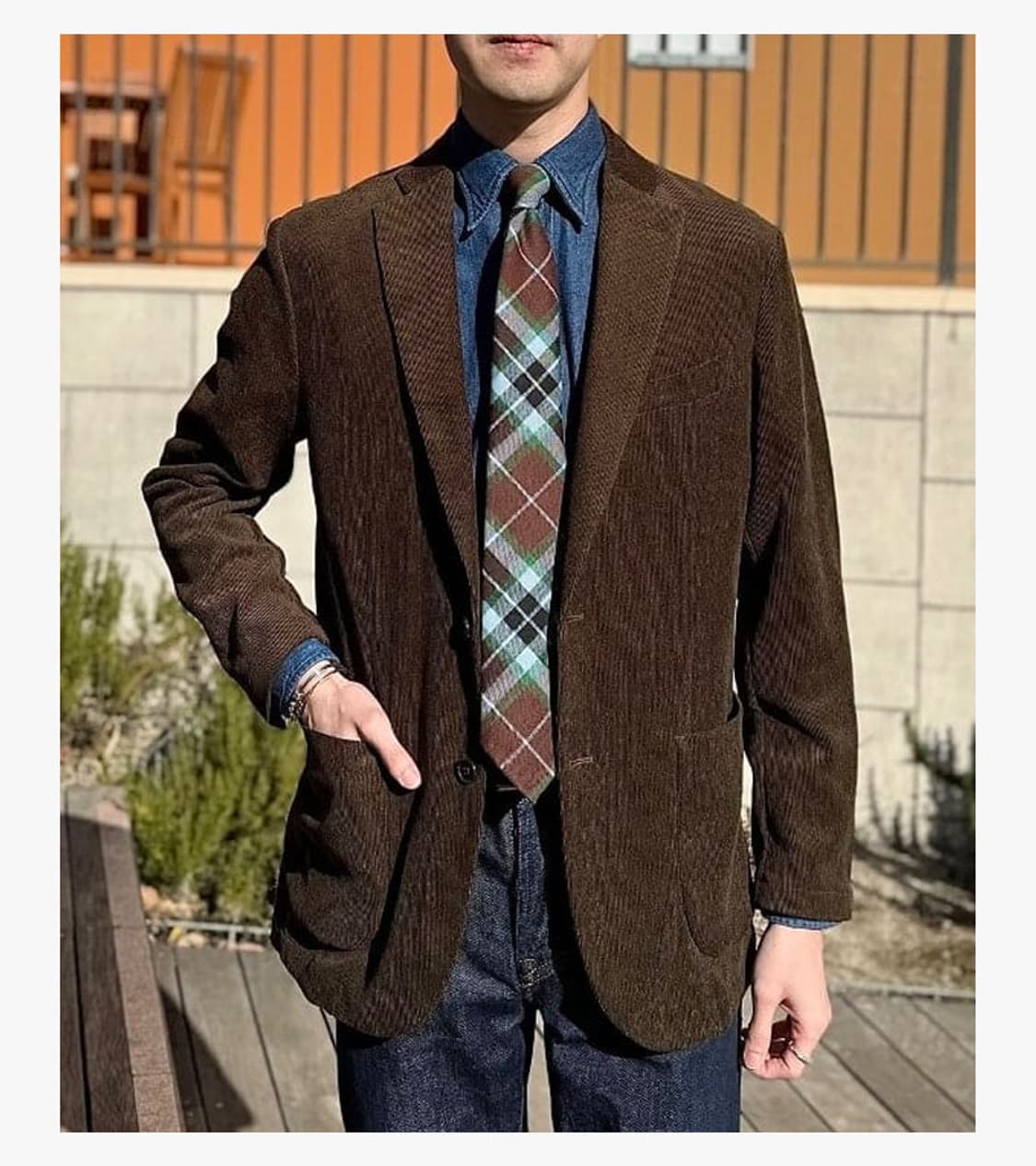 B:MING BY BEAMS - 24FW CORDUROY BLAZER 상품이미지3