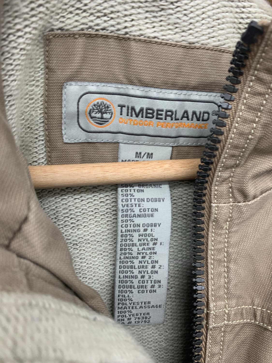 Timberland 사파리 점퍼 (riri 지퍼사양) 상품이미지5