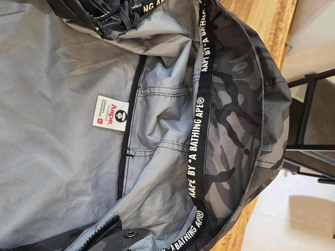 [XL] 베이프 AAPE 바이 에이프 카모 바람막이 상품이미지6