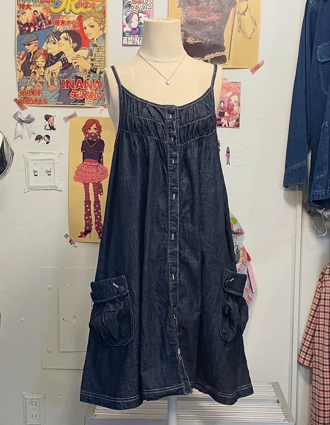 포켓 민소매 원피스 [무배] 상품이미지1