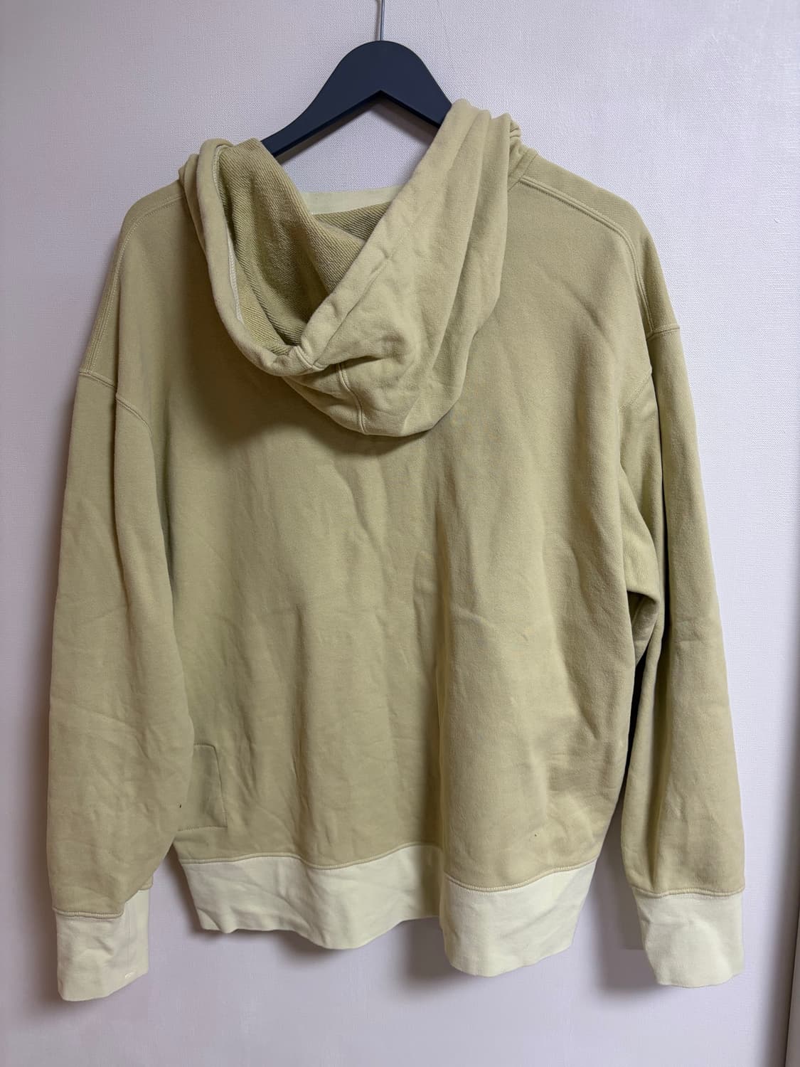 [M]카키스 후드티 옐로우 상품이미지3