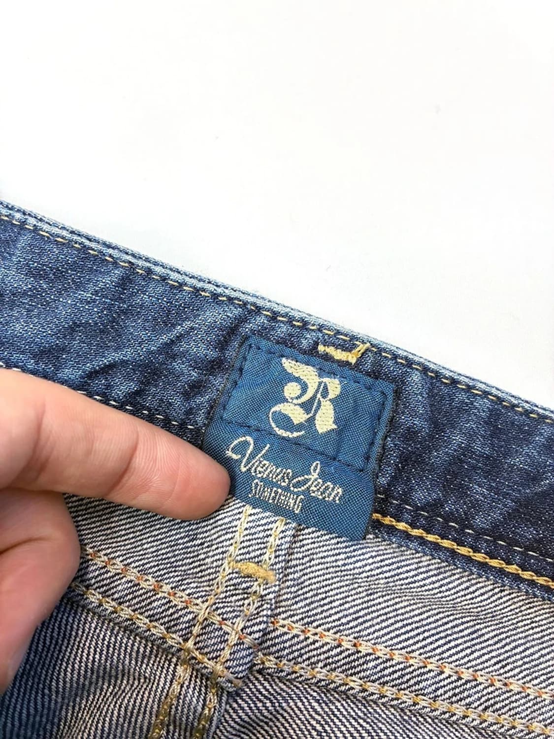 Something 00s 재팬 비너스 세미 데님 팬츠 PN5452 상품이미지7