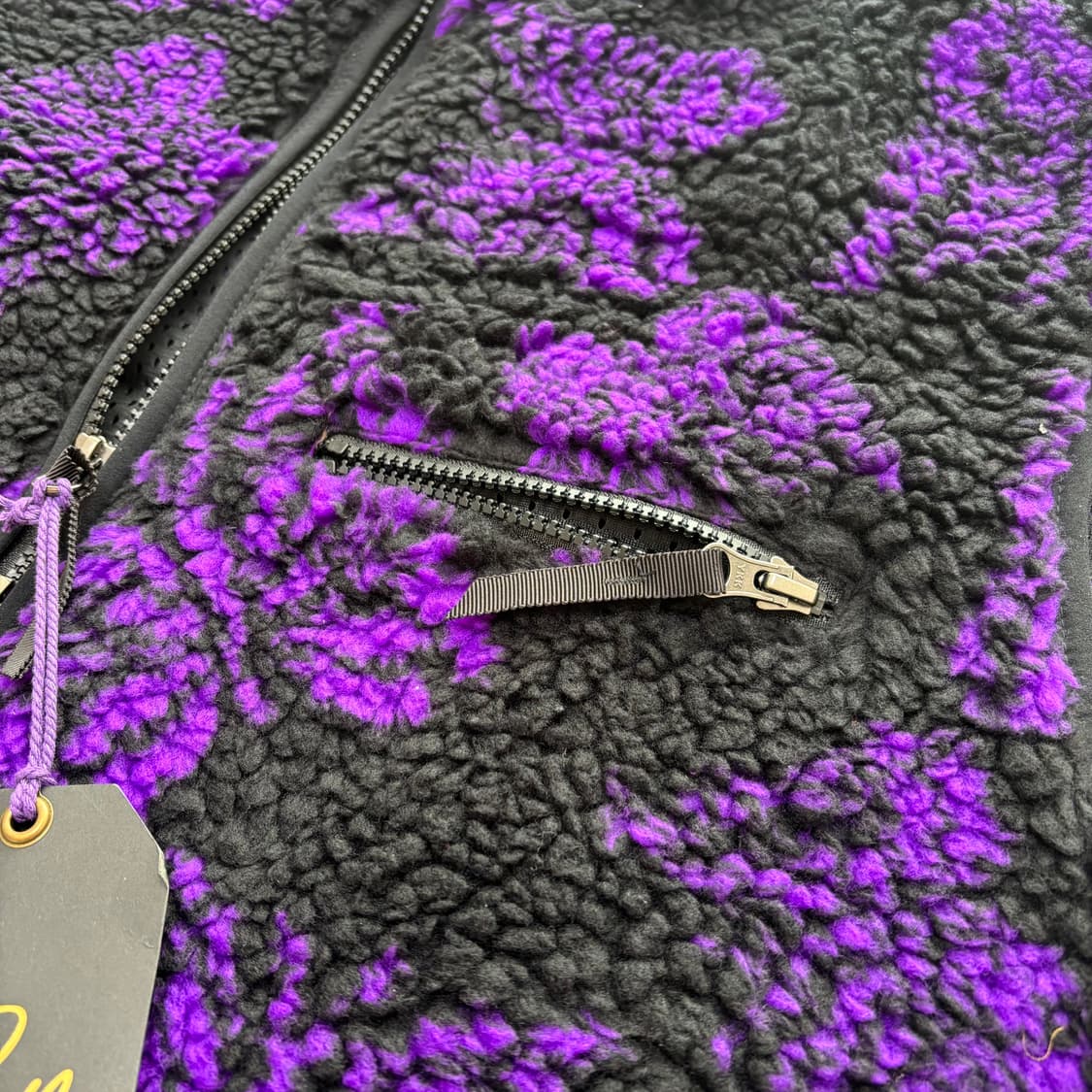 니들즈 니들스 빔즈 보아 플리스 베스트 자켓 퍼플 상품이미지7