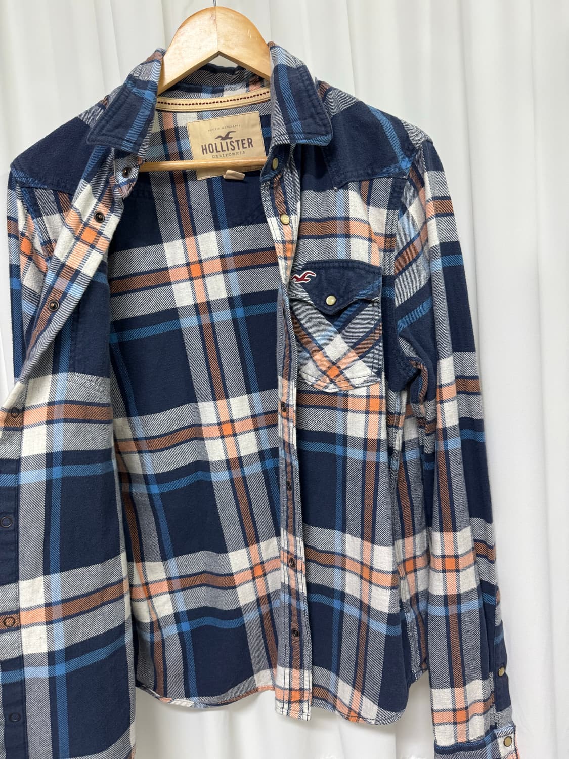 홀리스터 체크 셔츠 상품이미지7