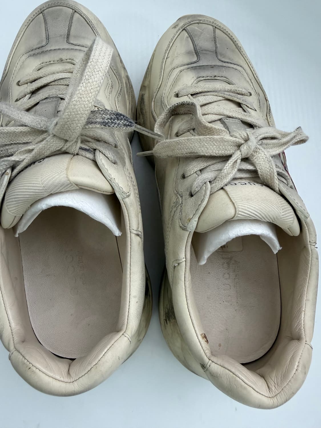 정품) 구찌 더티 입술 라이톤 여성 스니커즈 36.5 상품이미지8