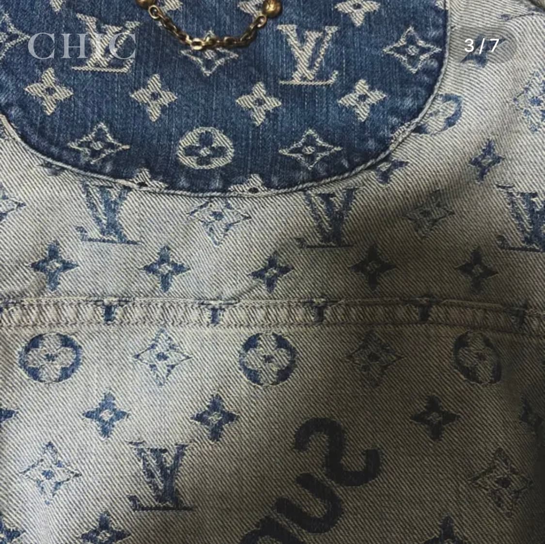 [루이비통 X 슈프림 자카드 데님 트러커 자켓] 상품이미지3