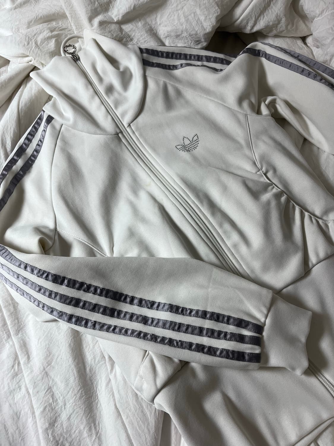 아디다스 빅로고 그레이 큐빅 져지 상품이미지1