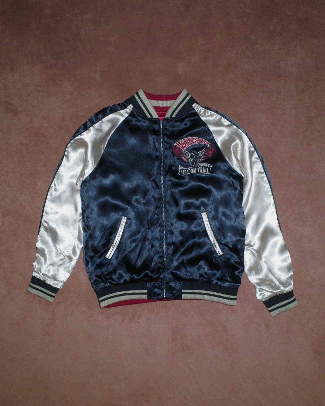 밴슨 레더 모터사이클 스카잔 상품이미지1