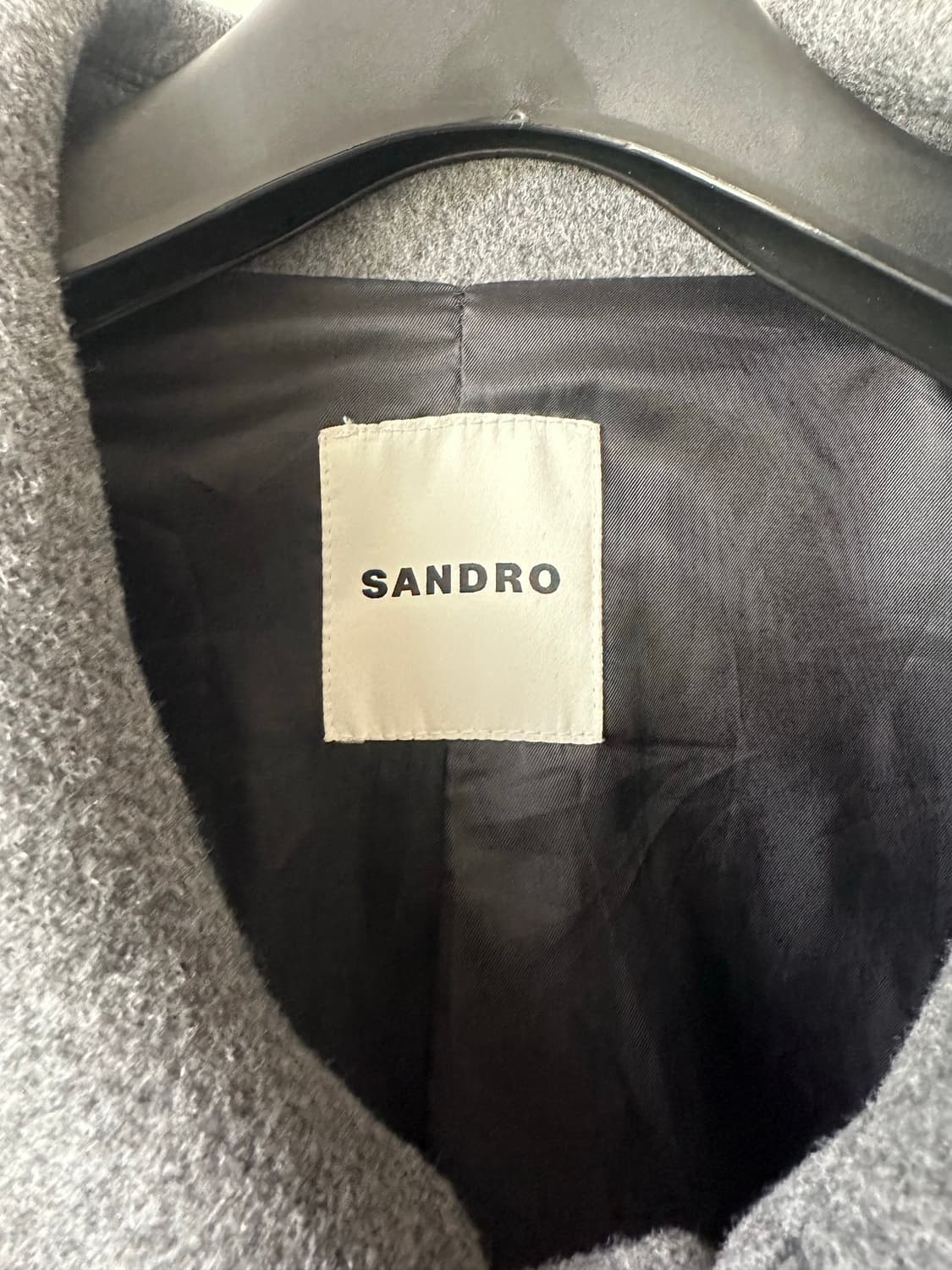 산드로 울 캐시미어 코트 새상품급 상품이미지2