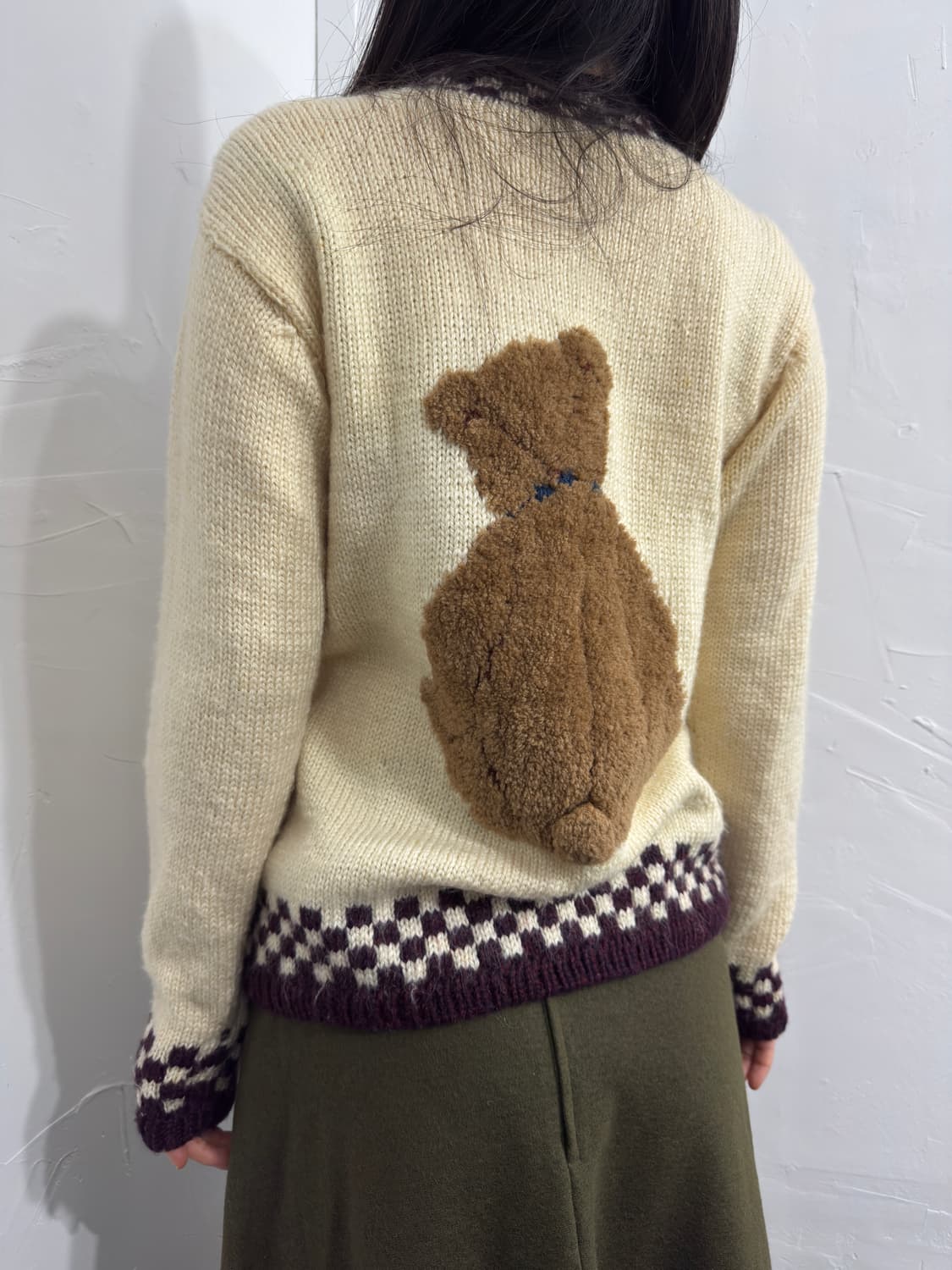 teddy bear knit 상품이미지4