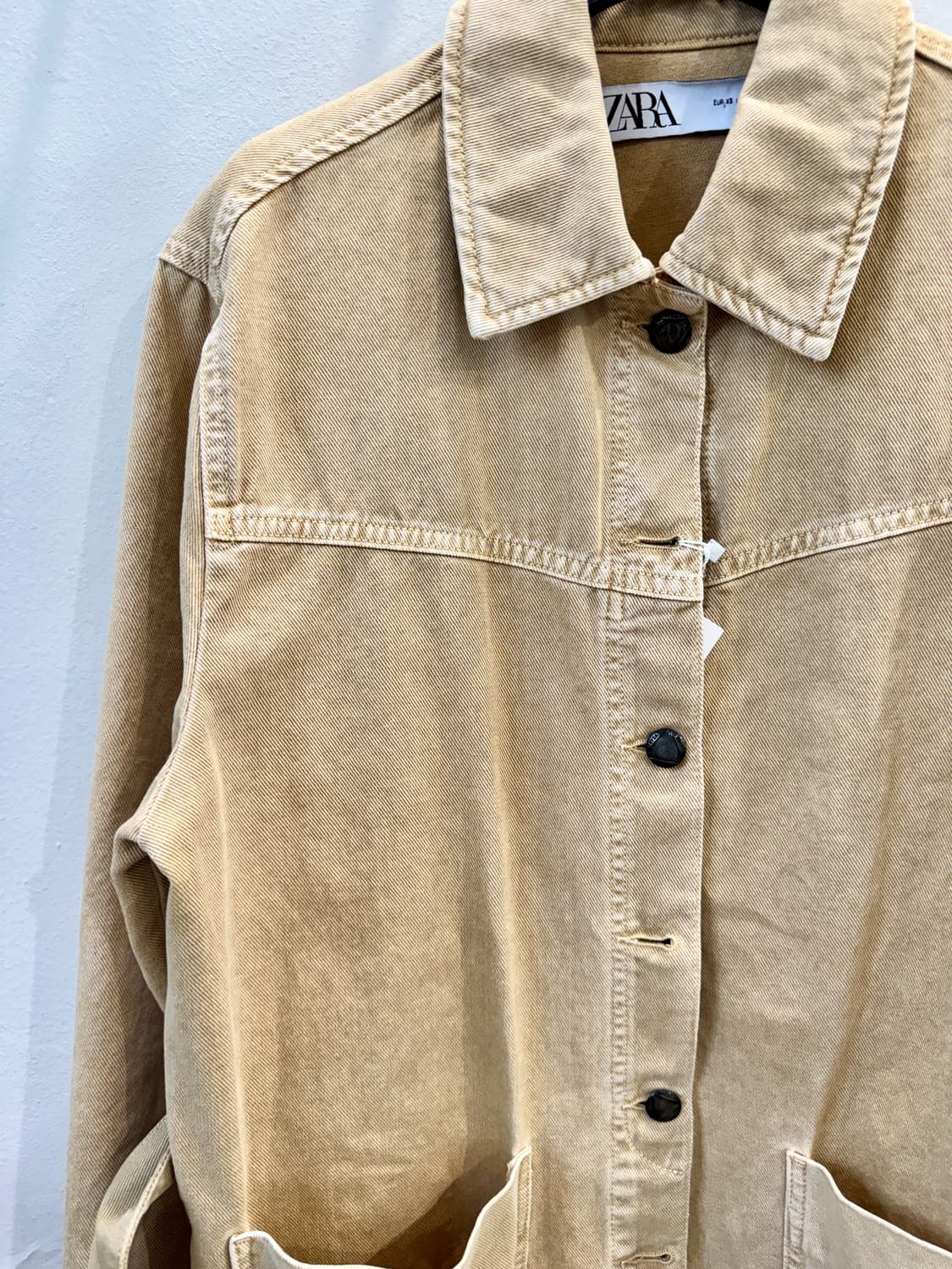 zara 벨티드 워크자켓 상품이미지3