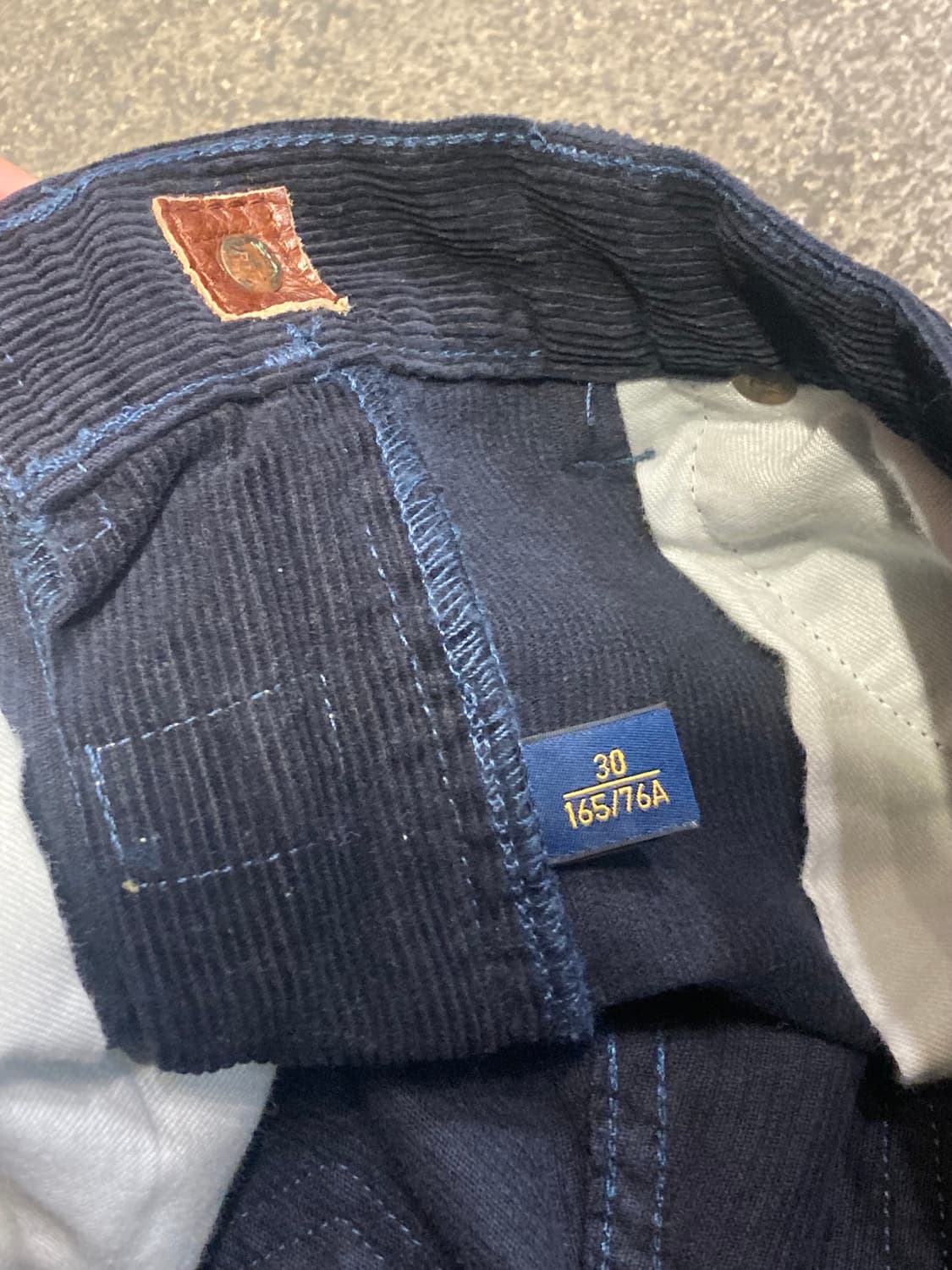 폴로 골덴바지 상품이미지4