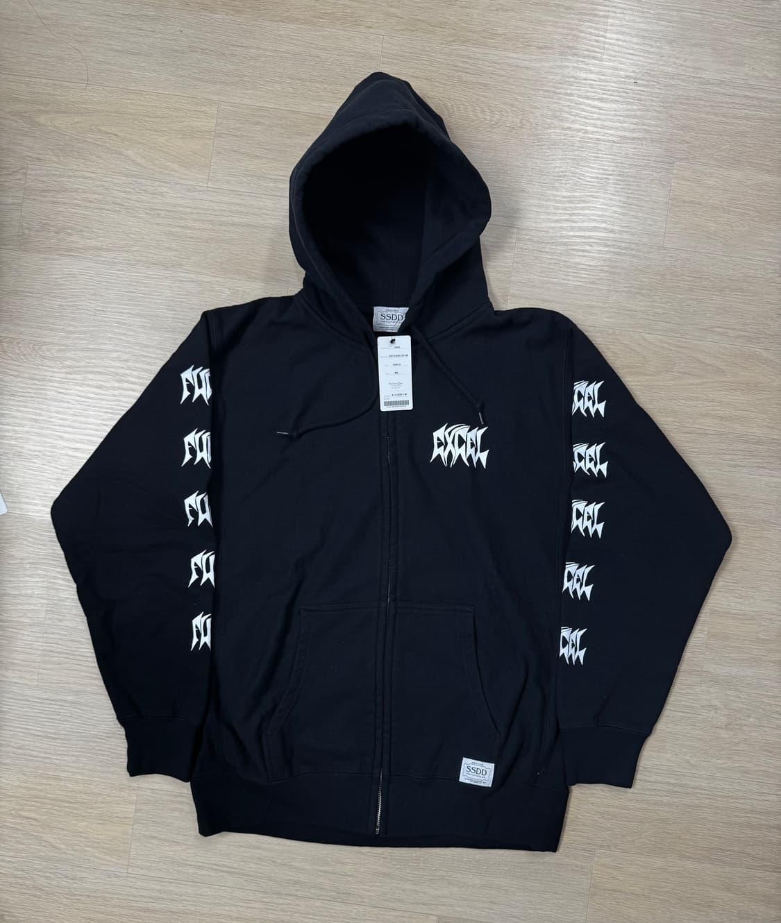 [초희귀/XL] FUCT SSDD x EXCEL 하드코어 콜라보 후드 집 상품이미지2