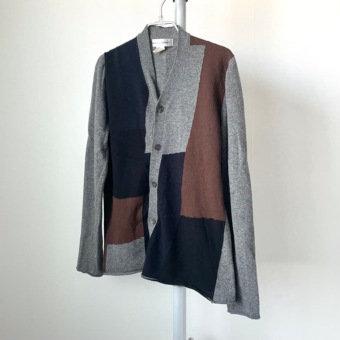 꼼데가르송 셔츠 패턴 가디건 상품이미지1