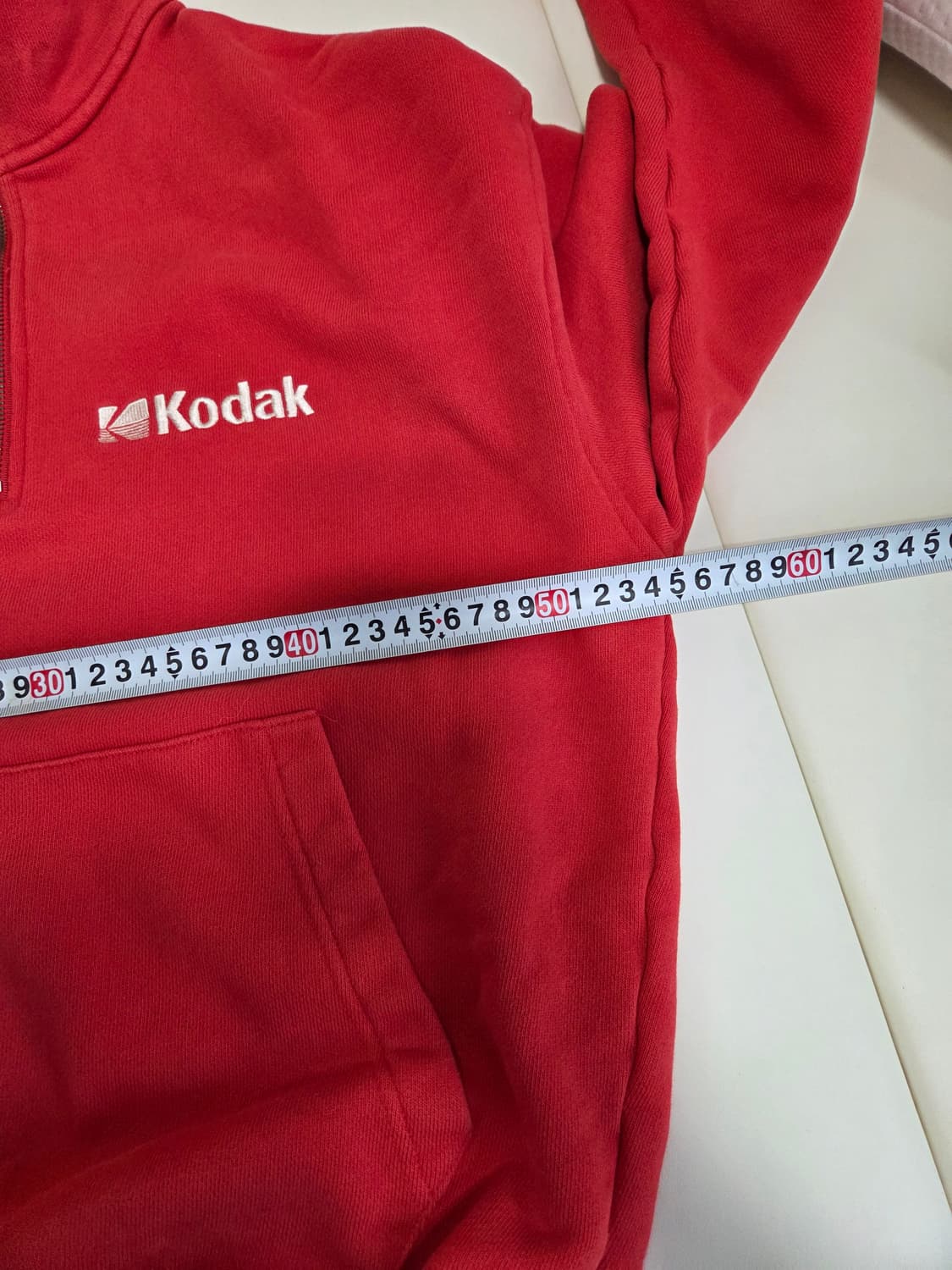 코닥 빨간색 조거팬츠 + 맨투맨 세트 (S) 상품이미지4