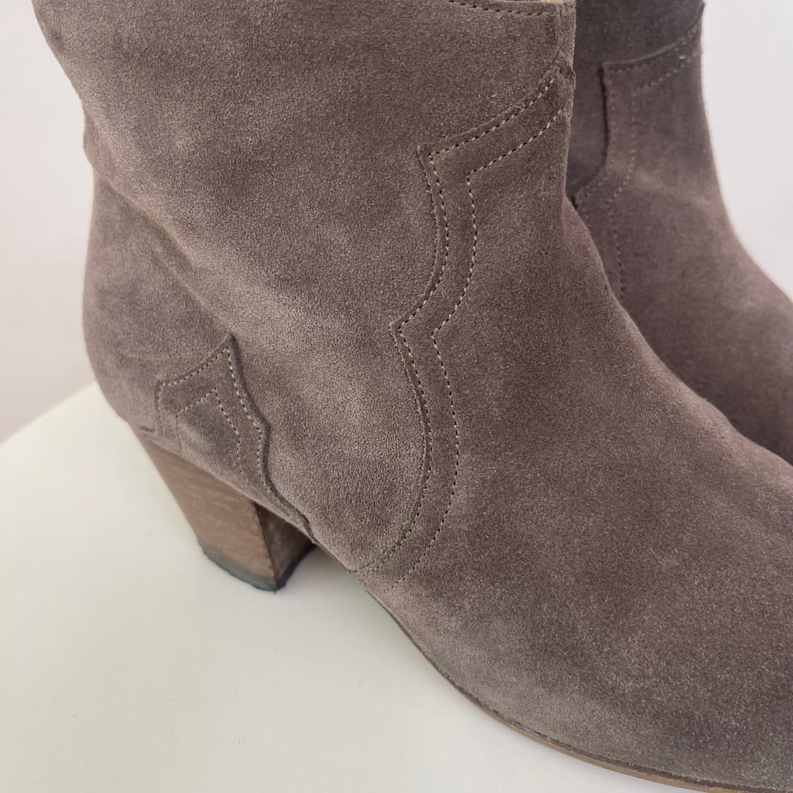 이자벨마랑 웨스턴 스웨이드 앵글 부츠 38 (240) 상품이미지5