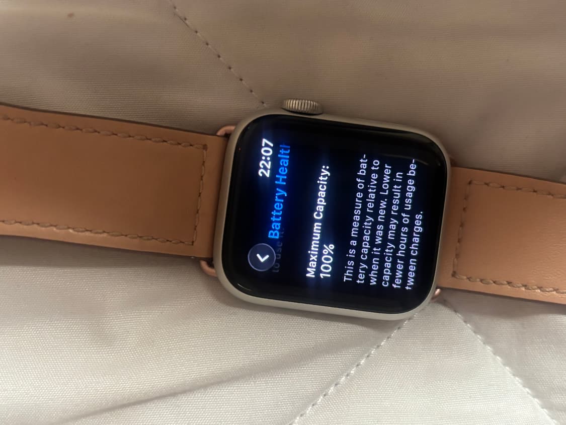 애플워치 se2 40mm 스타라이트 상품이미지2