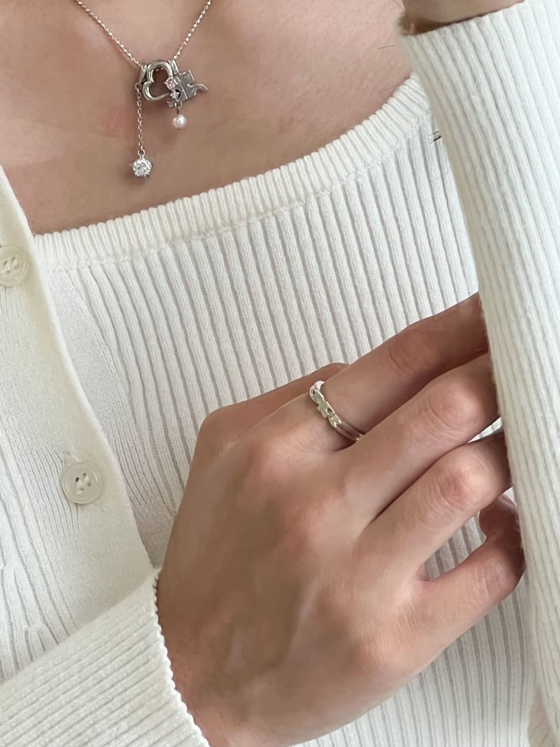 courreges / 꾸레쥬 실버 925 반지 상품이미지8
