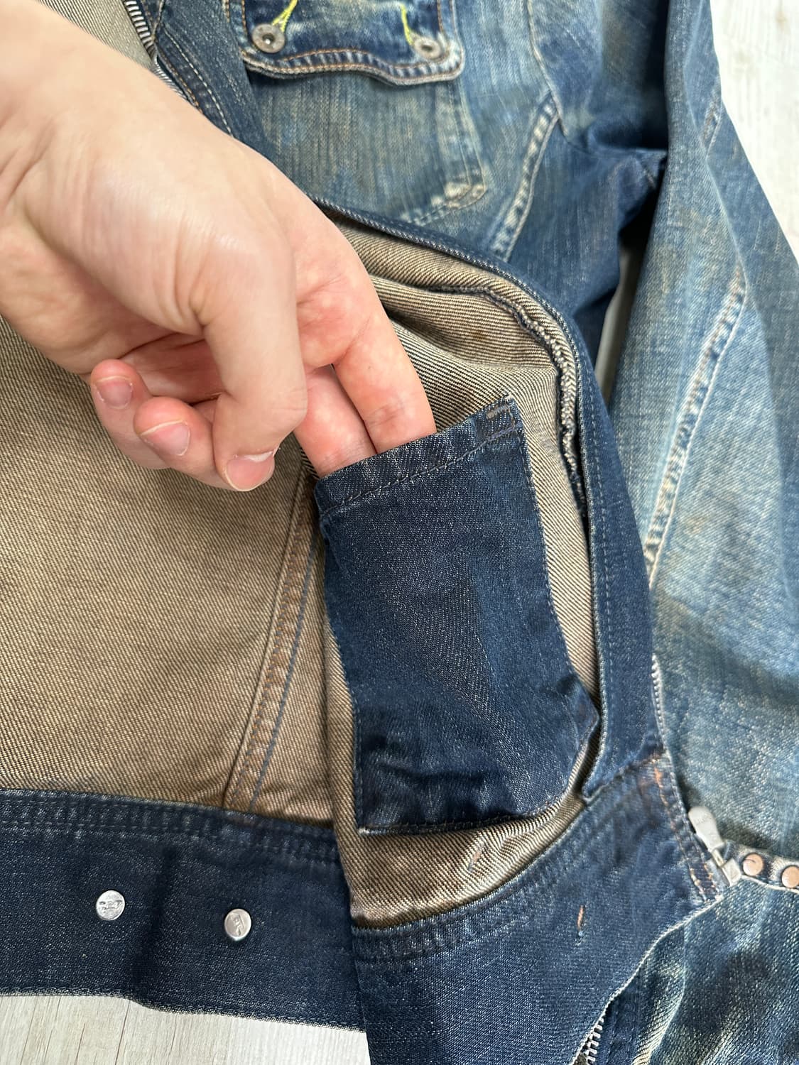 [XL]디젤 바이크 데님자켓 상품이미지7