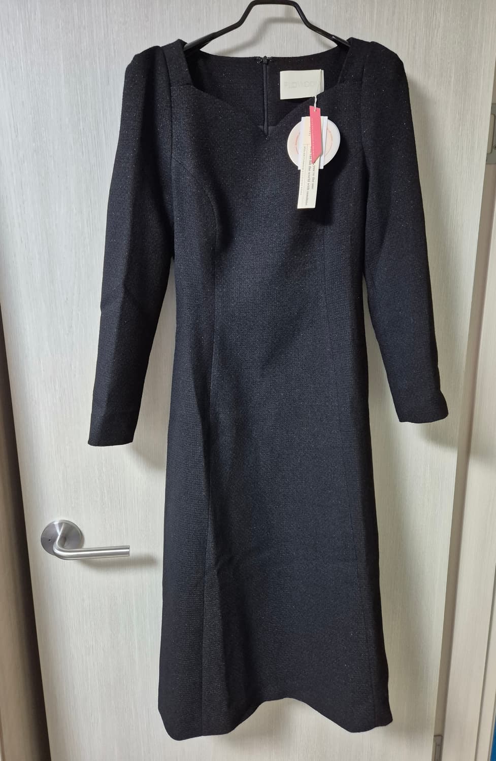 (새제품) 플로움 클래식 노스텔지아 미디 원피스 M 상품이미지4