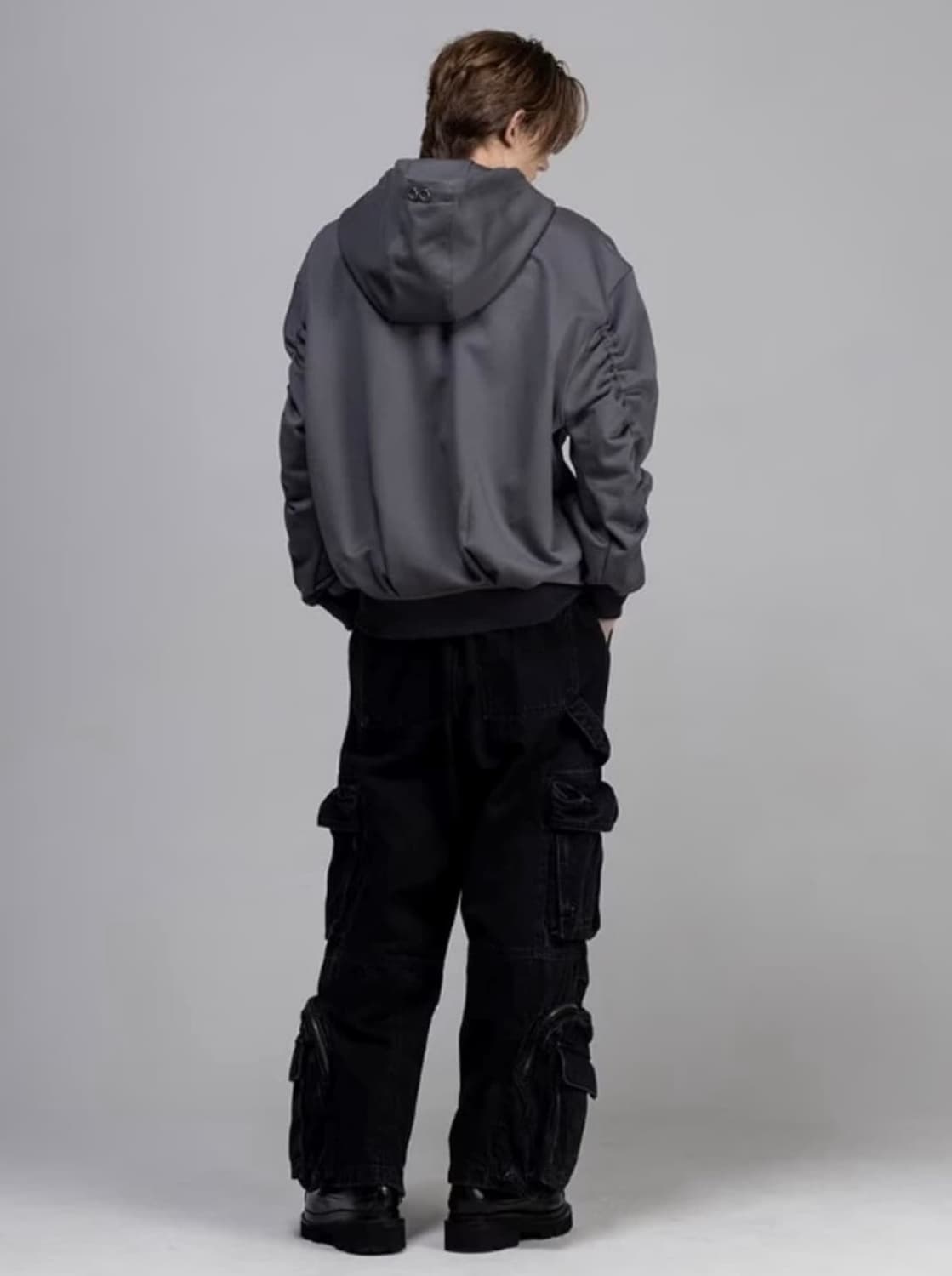 송지오옴므 셔링후드 상품이미지4