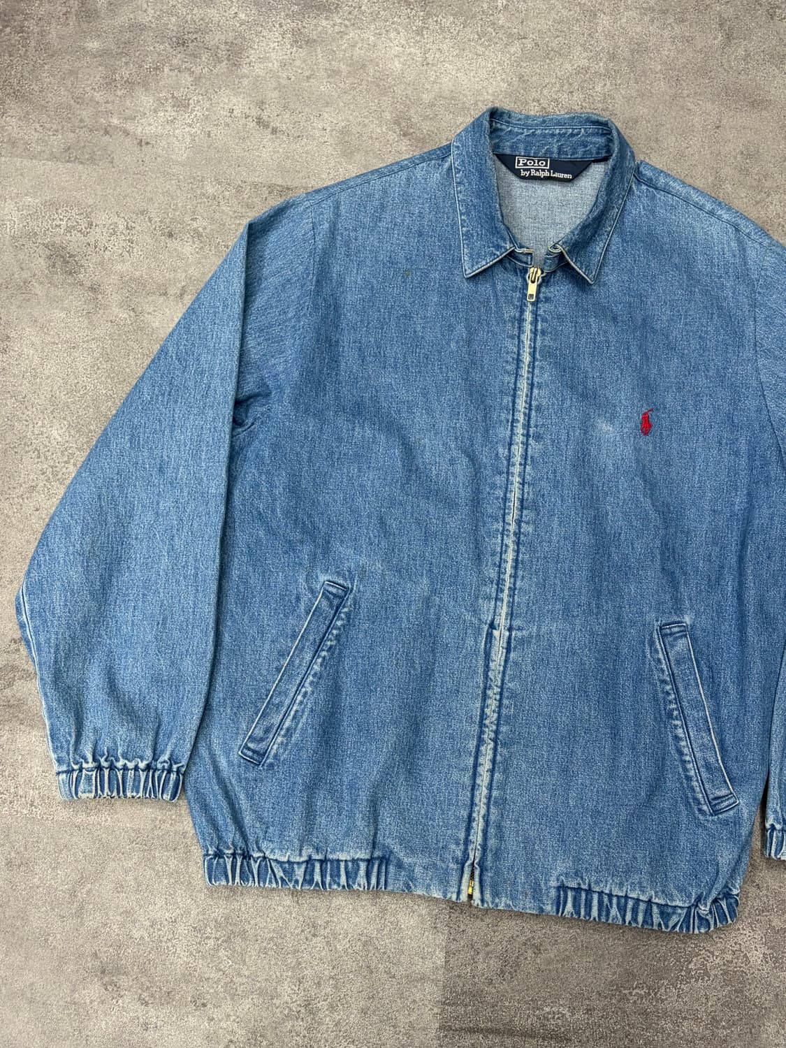 90s 폴로 랄프로렌 데님 자켓 (주) 일경물산 상품이미지4