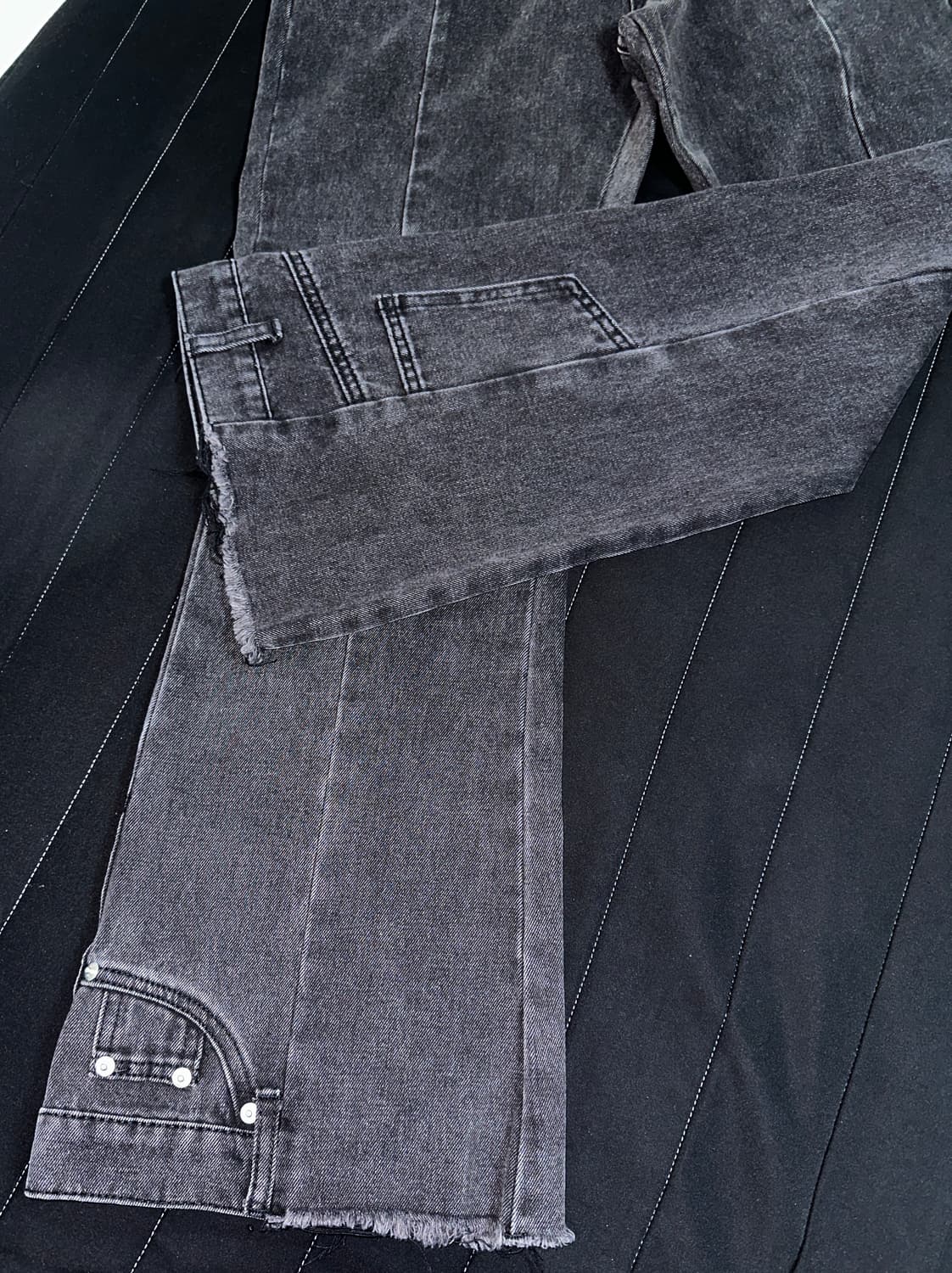 플레어 오퍼지션 포켓 팬츠 상품이미지5