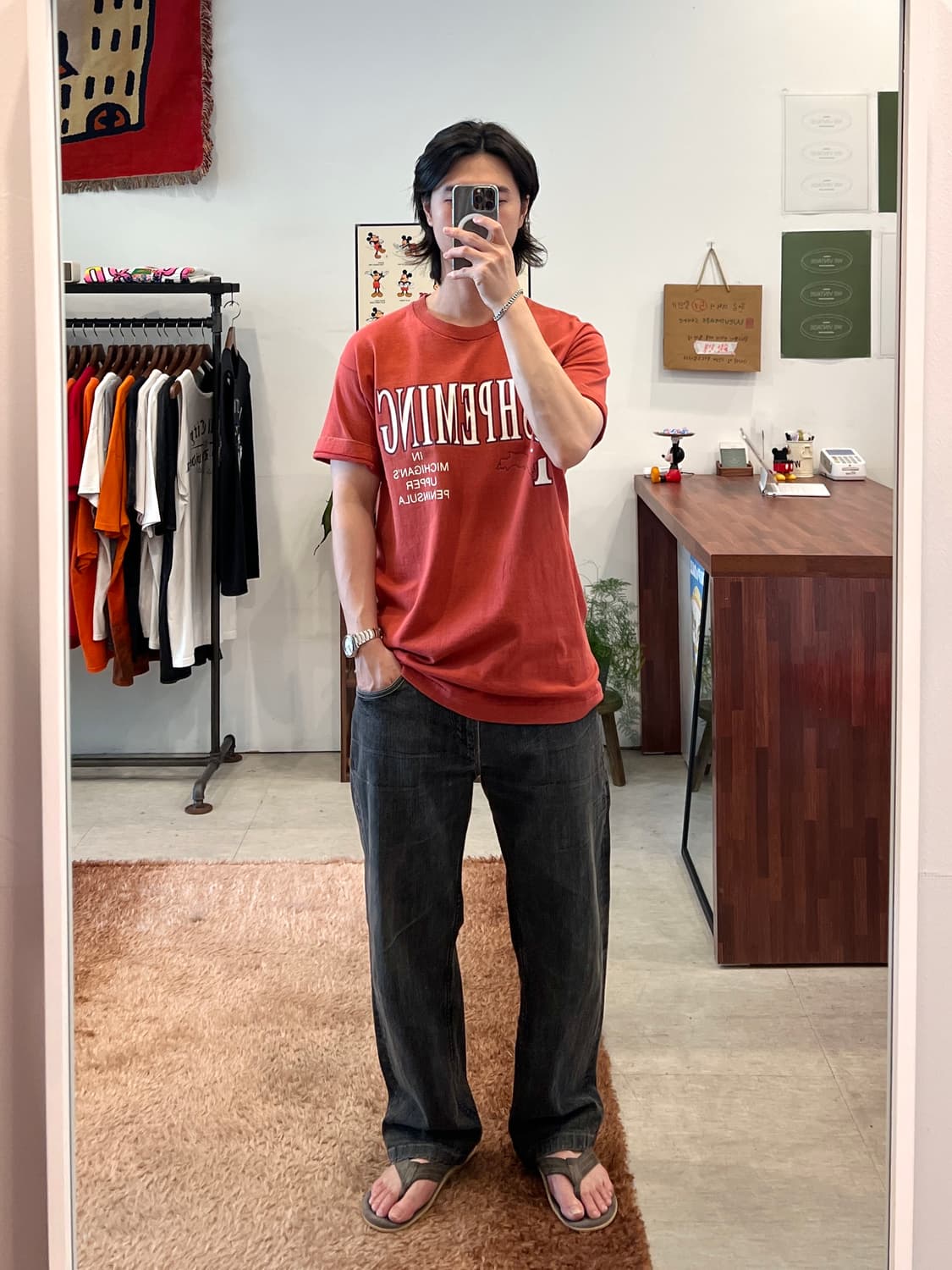 00s Levis 리바이스 흑청 데님 팬츠 (36inch) 상품이미지2