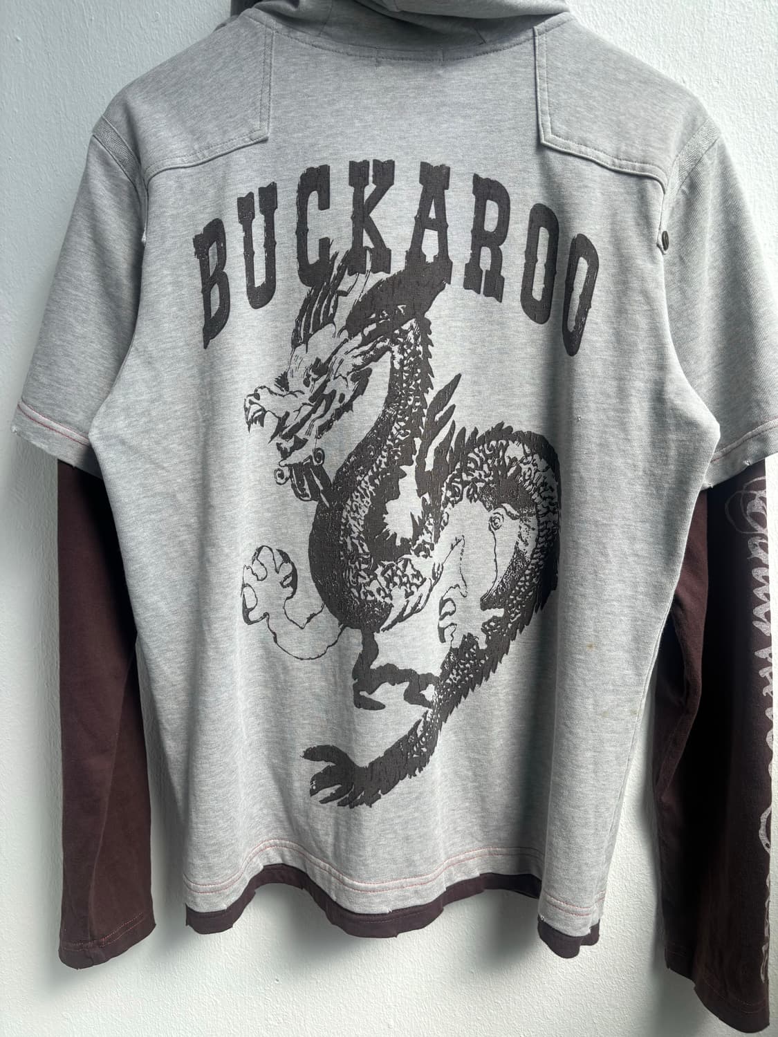 Buckaroo Graphic Layered Hood Zip-Up 상품이미지9