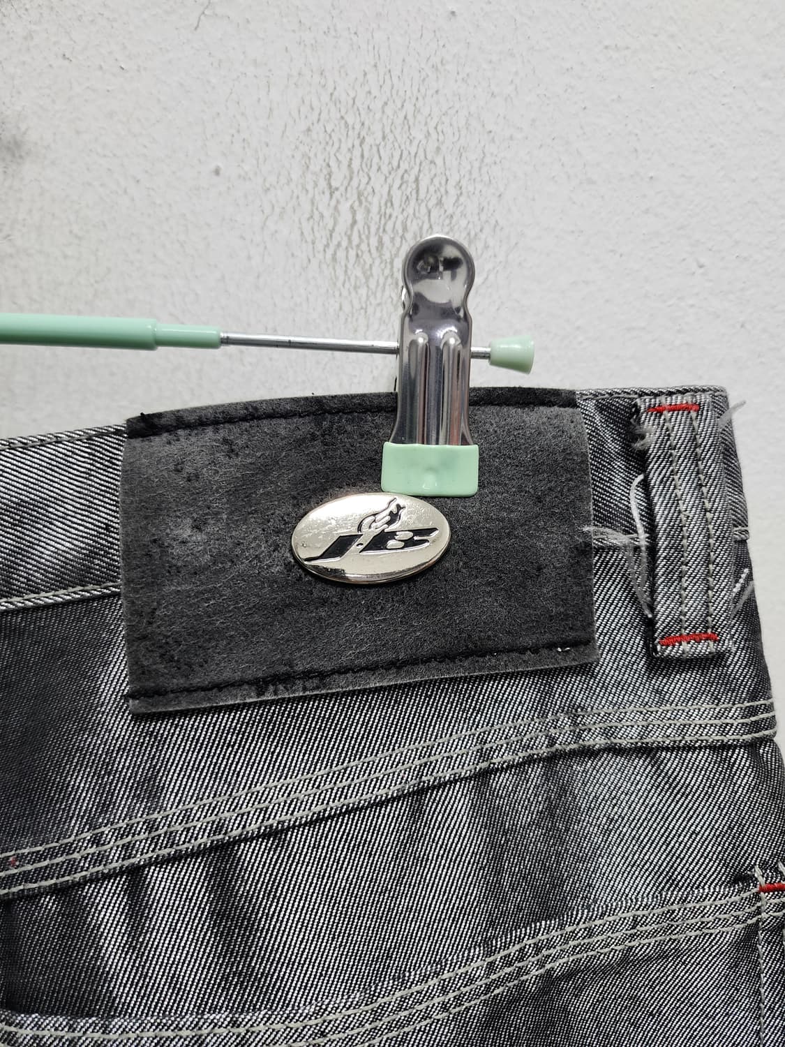 쟈니블레이즈 실버 카고 와이드 팬츠 상품이미지7