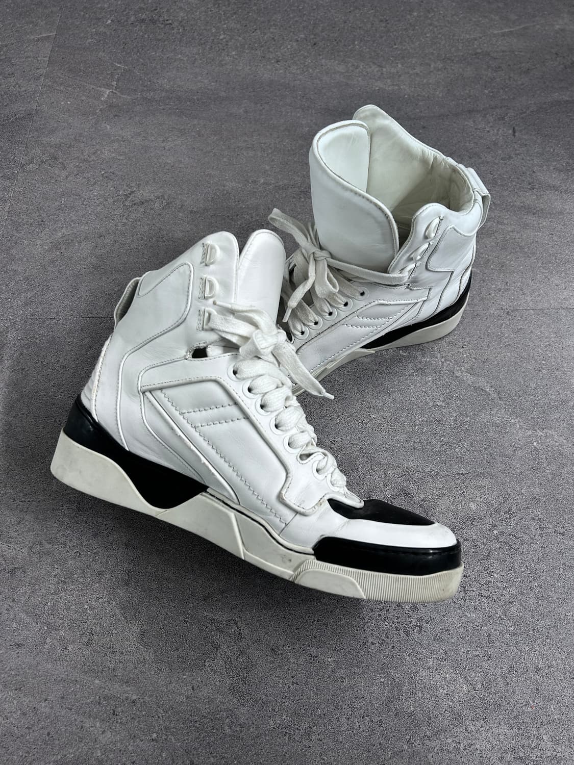 지방시 타이슨 하이탑 블랙&화이트 상품이미지5