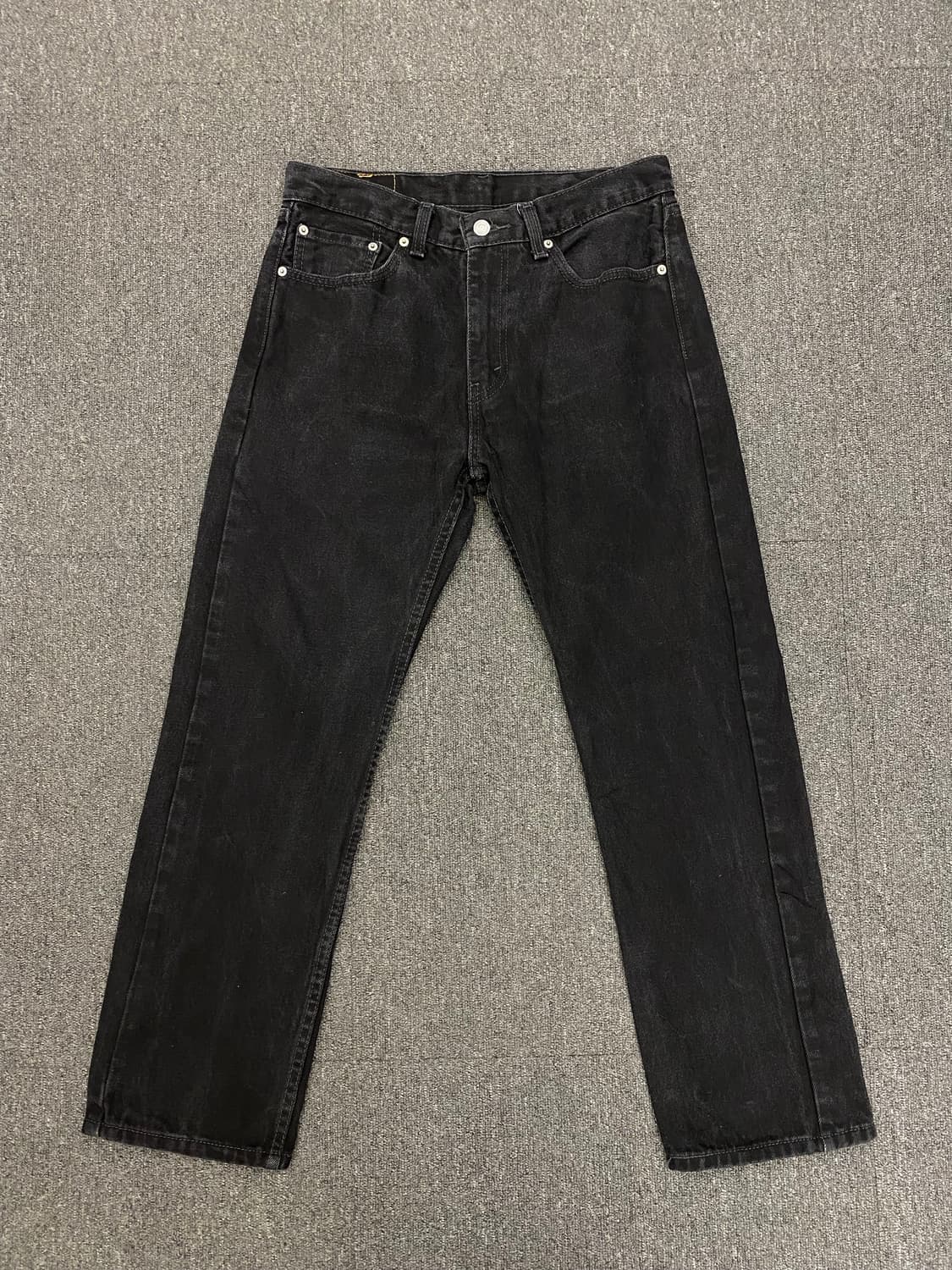 Levis 리바이스 505 흑청 데님팬츠 상품이미지3