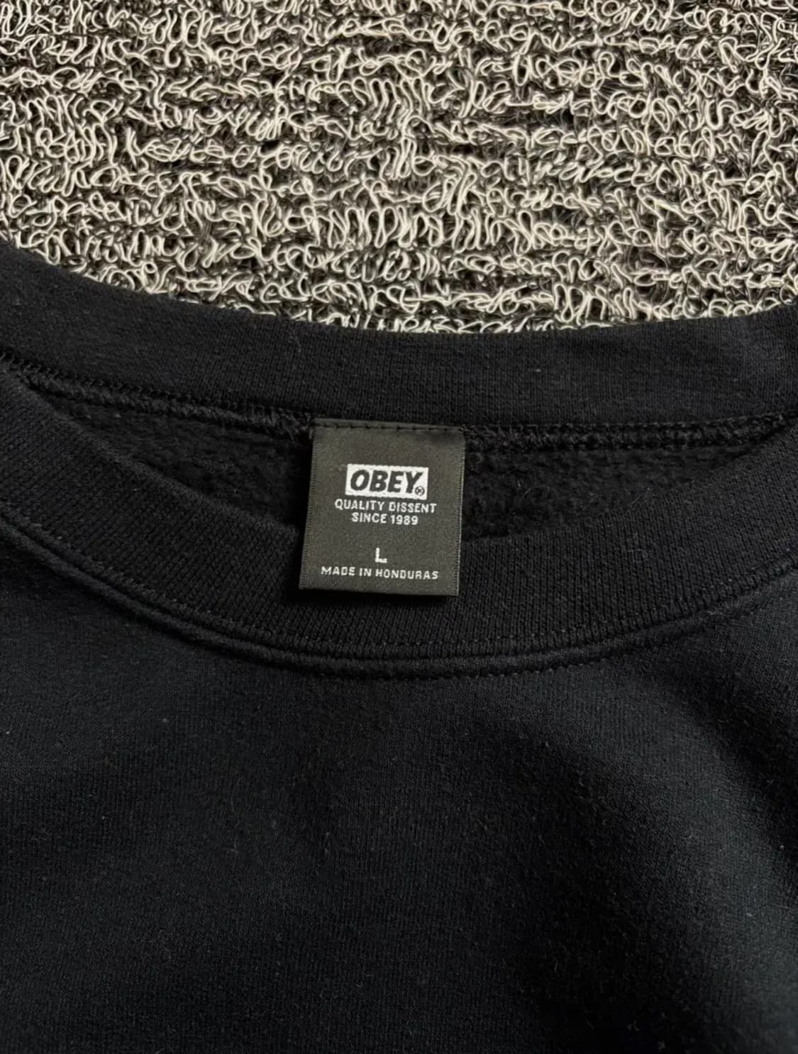 오베이 빅로고 박시핏 올드스쿨 맨투맨 2359 상품이미지3