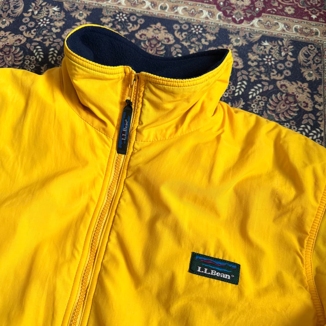 [L] 엘엘빈 웜업 자켓 옐로우 상품이미지2