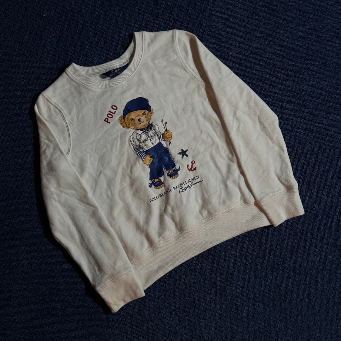 폴로 랄프로렌 베어 맨투맨 상품이미지1