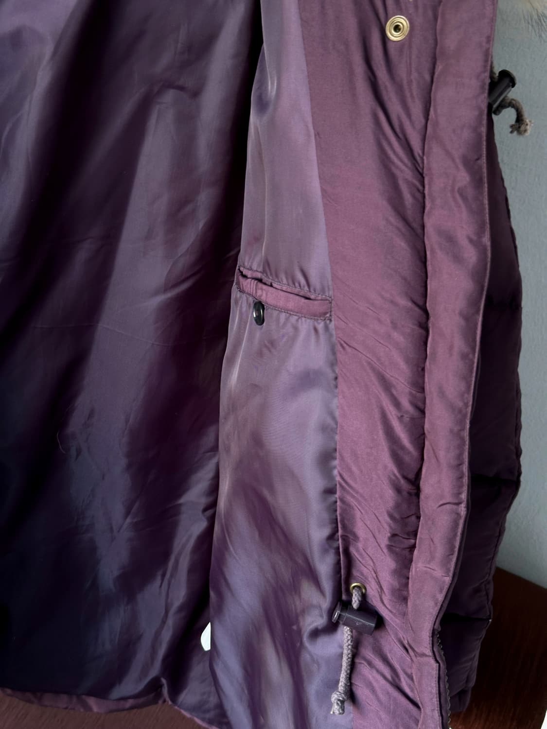 High gauge 'SILK' shell down parka 상품이미지4