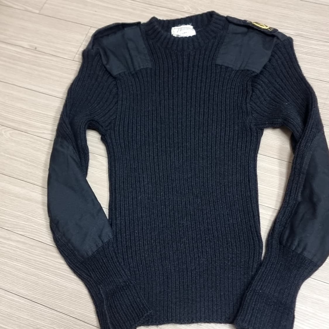 미군 오리지널 네이비 코만도니트 스웨터 견장 패치(95) 상품이미지1