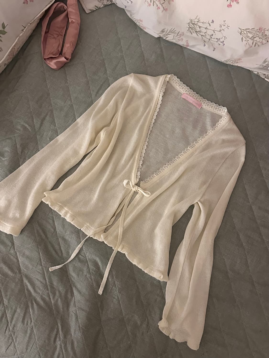 쉬폰 블라우스 가디건 코디 세트 페어리 상품이미지4